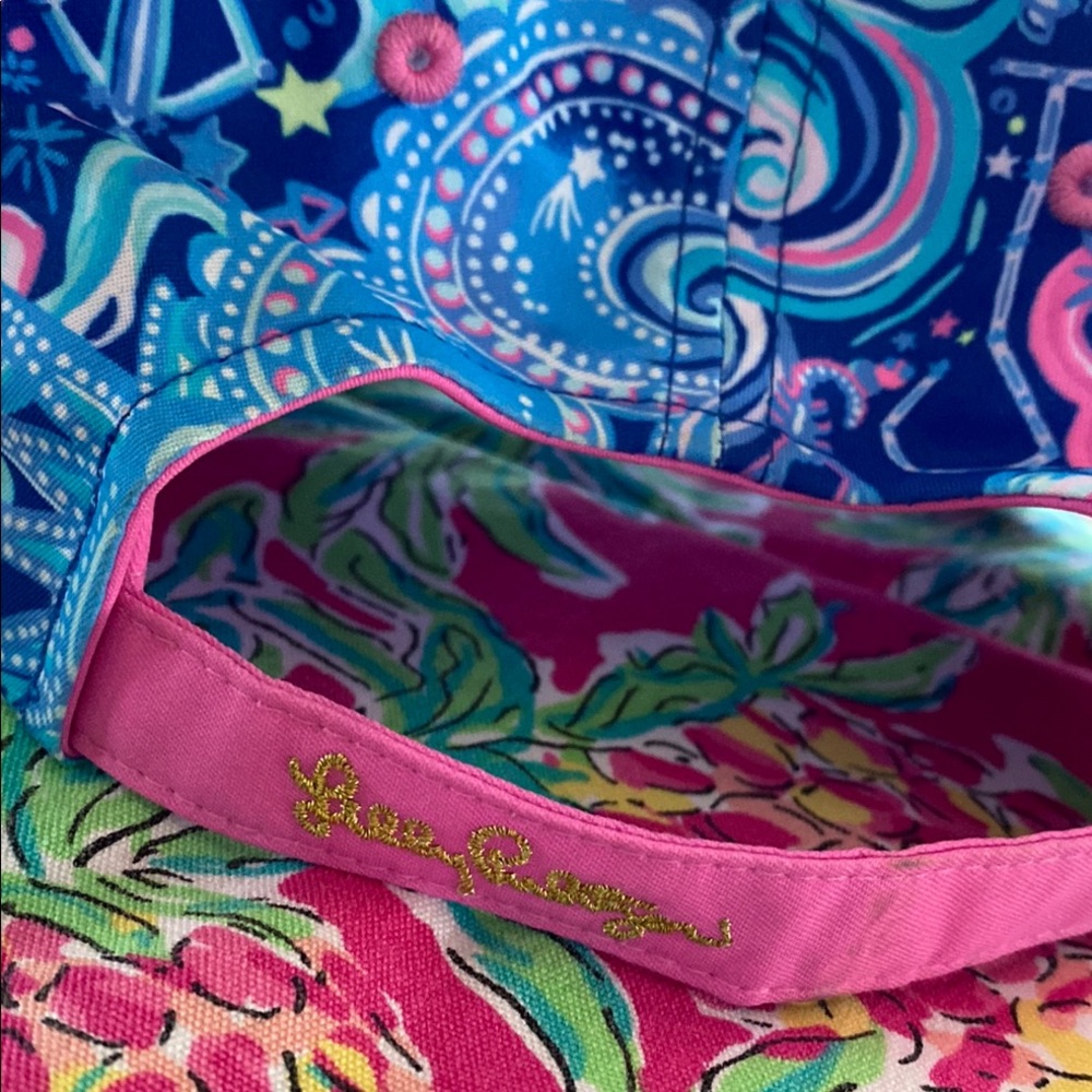Lilly Pulitzer Colorful Patterned Cap - image 4
